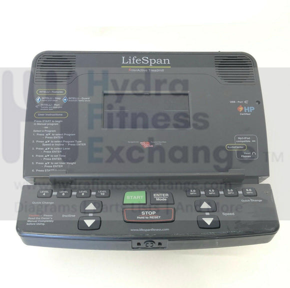 LifeSpan - TR1200i Treadmill Display Console Assembly 404120201002310 5 Pin Main connector-hydrafitnessparts