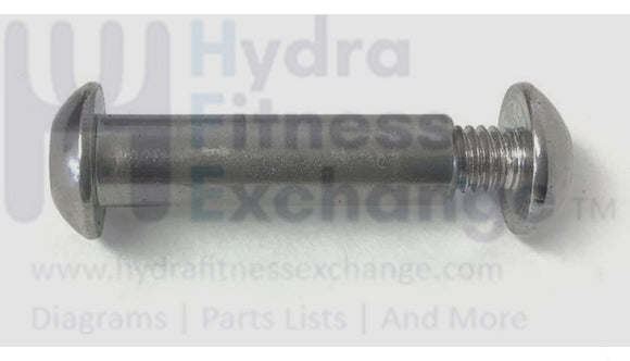 Lifecore 1050UBS Upright Bike Front Wheel Mount Screw Set-hydrafitnessparts