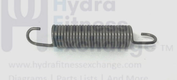 Lifecore 1050UBS Upright Bike Lower Brake large Spring-hydrafitnessparts