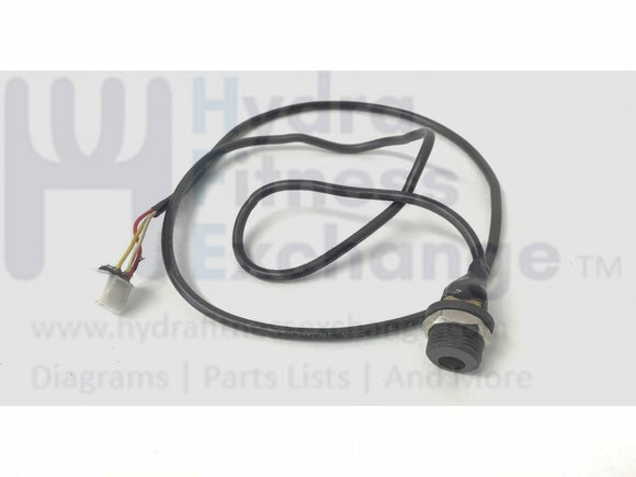 Lifecore 1050UBS Upright Bike Lower Wire Harness Power Entry E243096-hydrafitnessparts