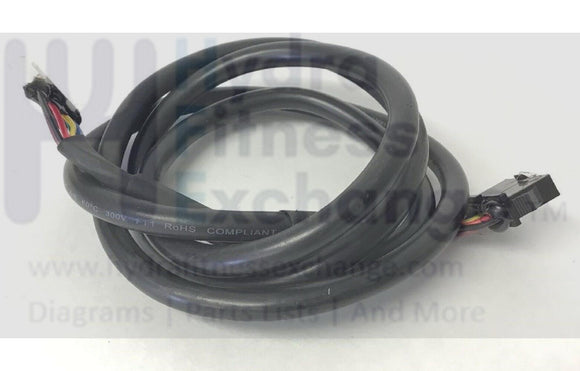 Lifecore 1050UBS Upright Bike Upper Main Wire Harness-hydrafitnessparts