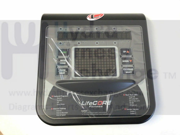 Lifecore Fitness Elliptical Display Console Assembly LC-CD500-2Y93-hydrafitnessparts