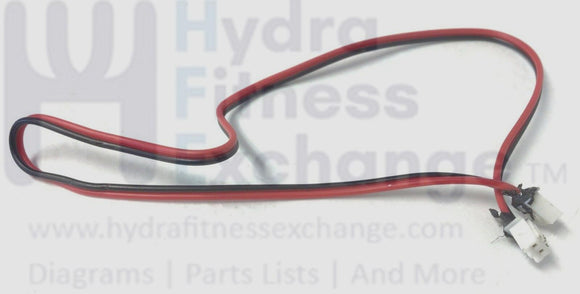 Lifecore Fitness LC-1050UBS Upright Bike Battery Wire Harness 1050UBS-BWH-hydrafitnessparts