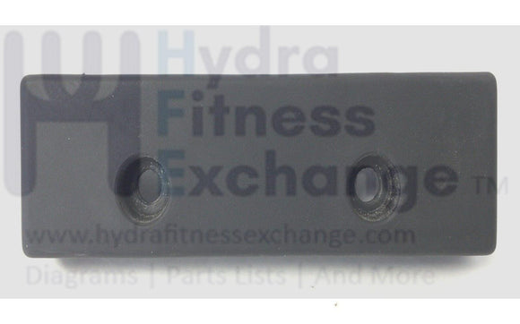 Lifecore Fitness R100APM Rower Rowing Machine Aluminum Beam End Cap 116-hydrafitnessparts