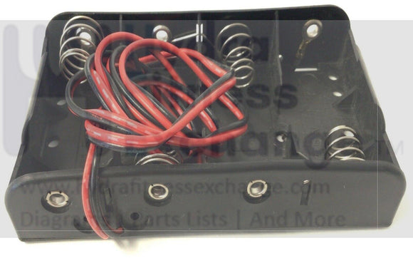 Lifecore Fitness R100APM Rower Rowing Machine Battery Case With Cable 713-hydrafitnessparts