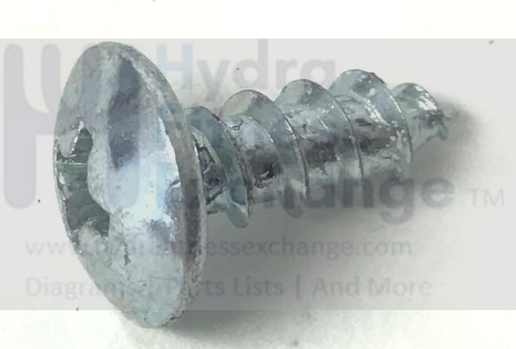 Lifecore Fitness R100APM Rower Rowing Machine Grill Screw 501-hydrafitnessparts