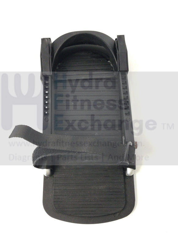 Lifecore Fitness R100APM Rower Rowing Machine Left Foot Pad Pedal/Strap 014-hydrafitnessparts