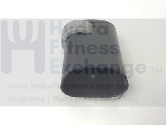 Lifecore LC1000Z Elliptical Cross Trainer Right Stabilizer Front Wheel Cap-hydrafitnessparts