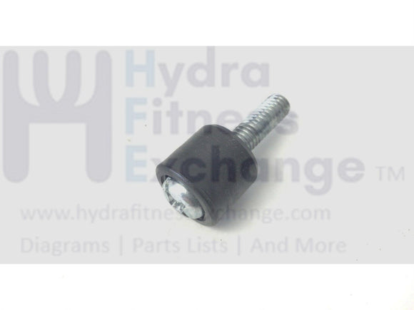 Lifecore LC900RB Recumbent Bike End Cap Screw With Plastic Spacer Bushing-hydrafitnessparts