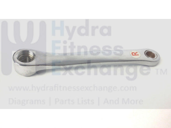 Lifecore LC900RB Recumbent Bike M1-1 Right Crank Arm-hydrafitnessparts