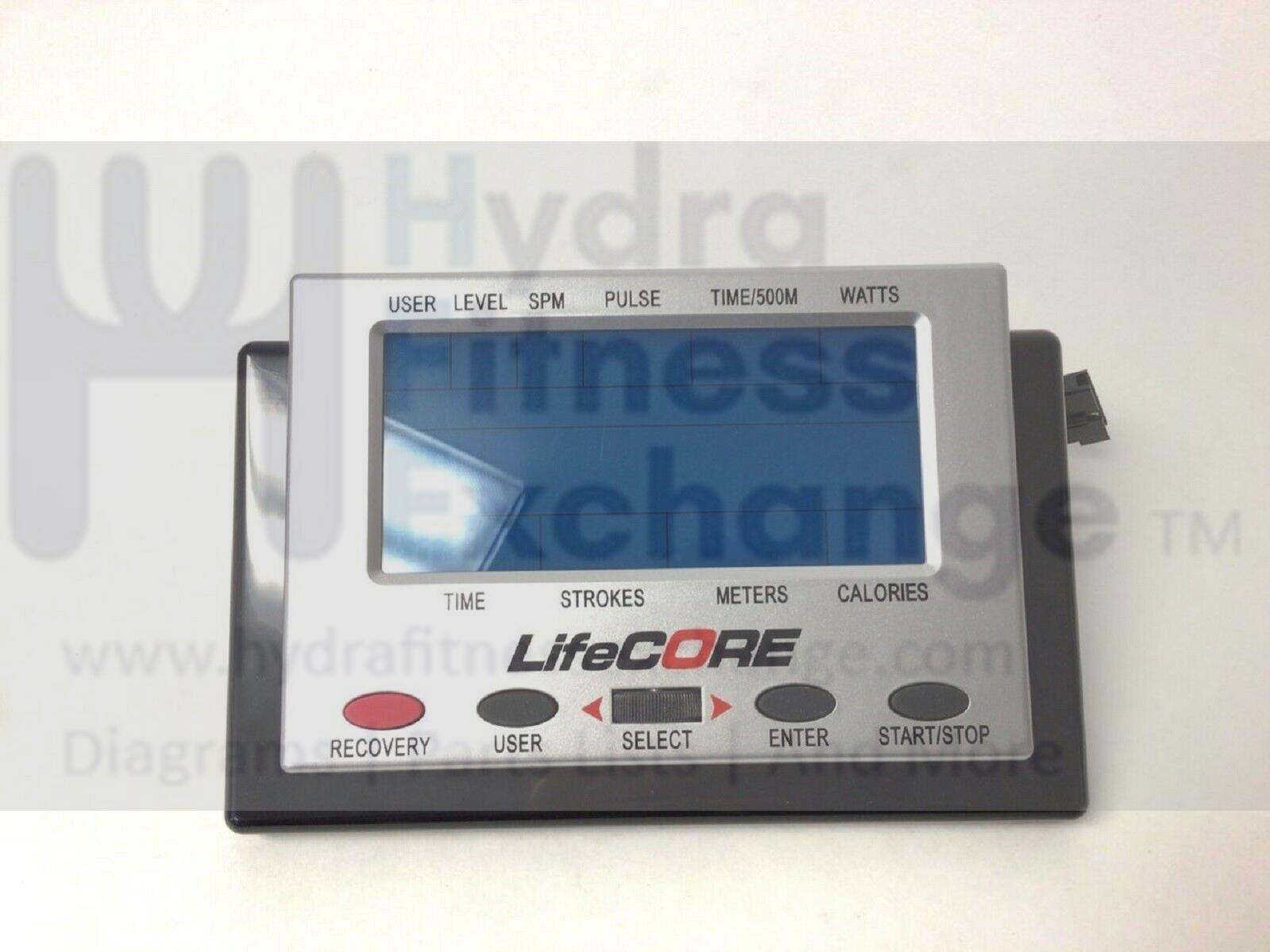 Lifecore R100 Rower Display Console Assembly r100-comp – hydrafitnessparts