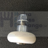 Lifecore Recumbent Bike Seat Carriage Wheel And Hardware 1 1/4" Diameter Roller-hydrafitnessparts