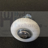 Lifecore Recumbent Bike Seat Carriage Wheel And Hardware 1 1/4" Diameter Roller-hydrafitnessparts