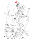 Lifecore VST-V8 Elliptical Display Console Assembly G-hydrafitnessparts