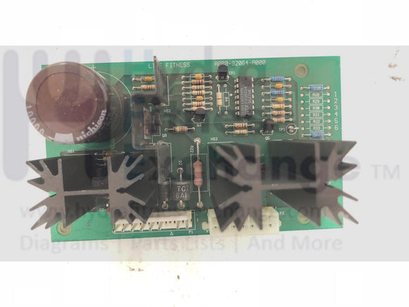 Lifecycle Life Fitness LC-5500 Upright Bike Lower Motor Control Board-hydrafitnessparts