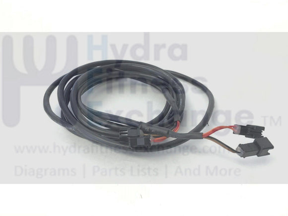 Lifespan R3i Recumbent Bike Lower Hand Sensor Interconnect Wire Harness-hydrafitnessparts