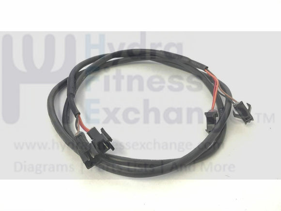 Lifespan R3i Recumbent Bike Upper Hand Sensor Connect With Wire Harness-hydrafitnessparts