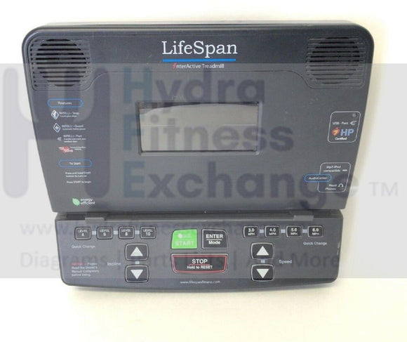 Lifespan TR1200i Treadmill Display Console Assembly MFR-SZ00000258 or 1351002991 7pin Main Connector-hydrafitnessparts