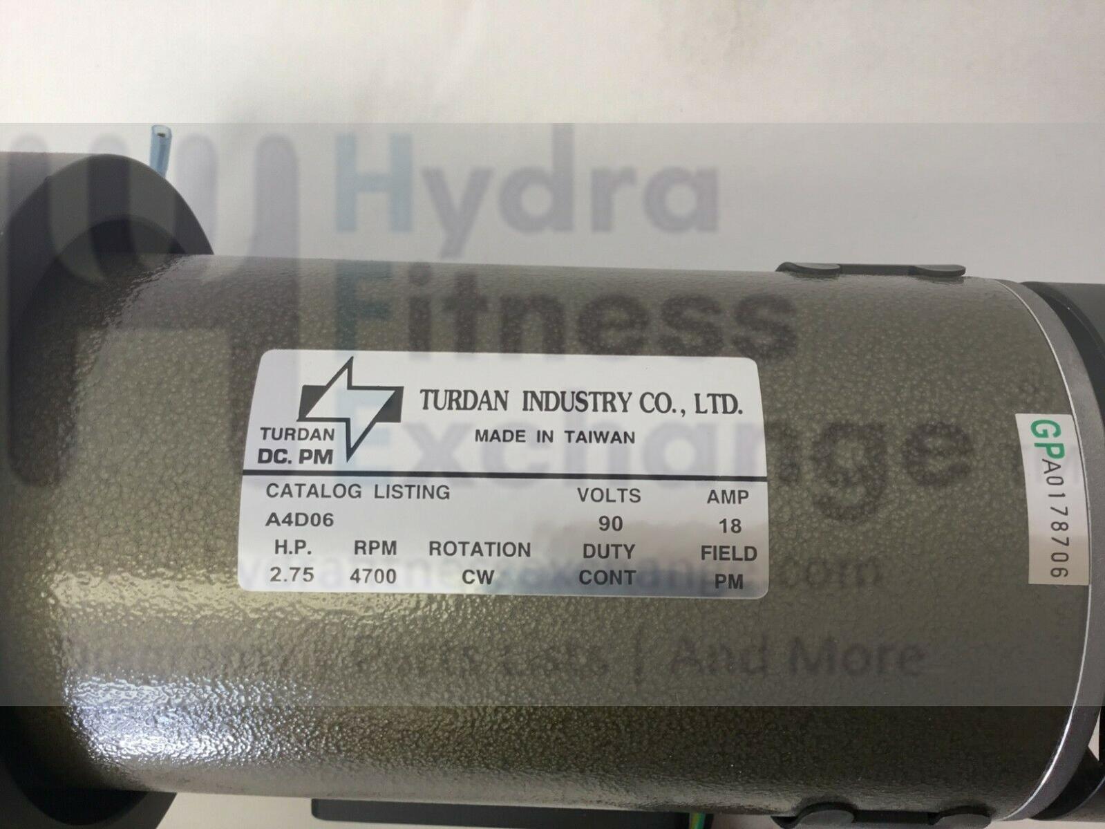 Lifespan TR3000i Treadmill DC Drive Motor with Flywheel A4D06
