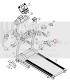 Lifespan Treadmill Right Base Frame Cover MFR-311TB3200101 or 311TB3200101003-hydrafitnessparts