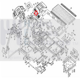 Lifespan Treadmill Right Hand HR Pulse Sensor w/ Speed Switch & Wire 2UBMI3101Y-hydrafitnessparts