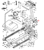 Lifestyler 5.0MPH 831.297011 Treadmill Pivot Bolt 1/4-20-2.50" 013368-hydrafitnessparts
