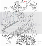 Lifestyler Image Proform Weslo Treadmill Magnetic Safety Key Lanyard 114265-hydrafitnessparts