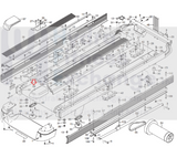 Lifestyler NordicTrack 1500 775 1750 C1500 Treadmill Back Right End Cap 305136-hydrafitnessparts