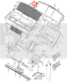 Lifestyler NordicTrack Treadmill Console Base Cover MFR-303700 or 312280-hydrafitnessparts