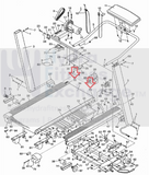 Lifestyler ProForm Weslo Treadmill Front Drive Roller with Pulley 115061-hydrafitnessparts