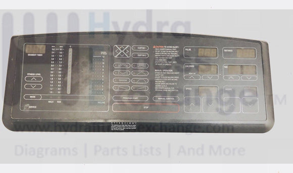 Lifestyler Proform Expanse 2000 Treadmill Display Console Display Panel EDT-87 115965-hydrafitnessparts