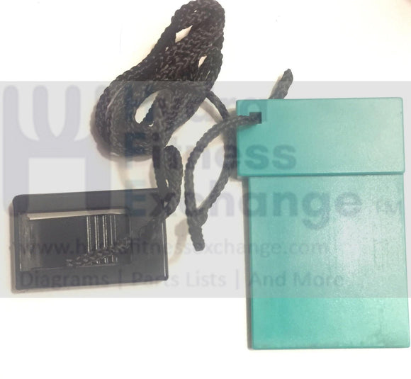 Lifestyler Proform Reebok Weslo Image Treadmill Safety Key Card Green Red 106337-hydrafitnessparts