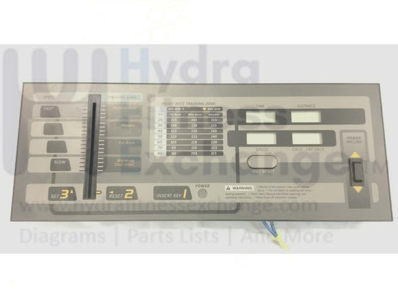Lifestyler Proform Weslo PFTL40180 Treadmill Display Console Panel 510-0014-hydrafitnessparts