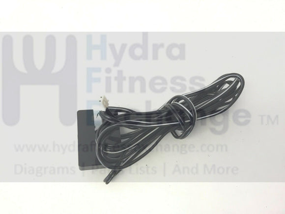 Lifestyler Upright Stepper RPM Speed Sensor Reed Switch 2 Terminal Wire 74.5