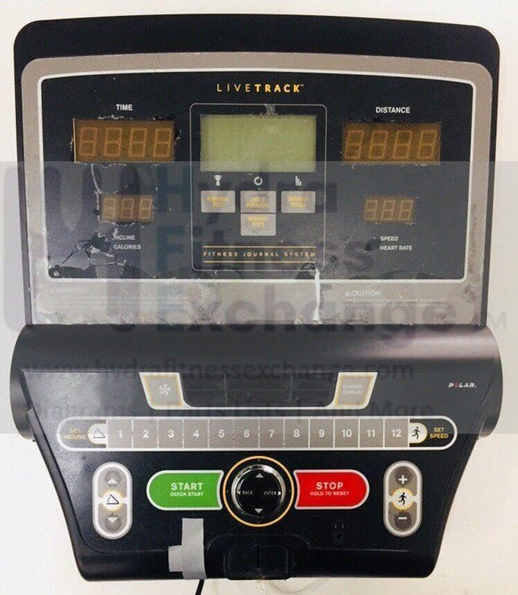 LiveStrong LS 12.9T Treadmill Display Console Upper Control Panel Electronics-hydrafitnessparts