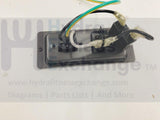 Livestrong AFG Treadmill Power Entry Plate Switch Breaker Inlet 099613-hydrafitnessparts