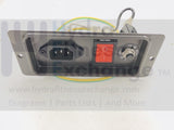 Livestrong AFG Treadmill Power Entry Plate Switch Breaker Inlet 099613-hydrafitnessparts