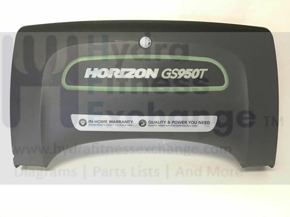 Livestrong Horizon Fitness Treadmill Motor Hood Shroud Cover 1000101277-hydrafitnessparts