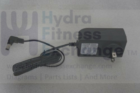Livestrong Vision Fitness Treadmill English DC Adapter Power Supply 1000231159-hydrafitnessparts