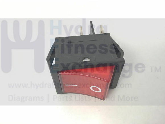 Magnum Runfit99 Treadmill Power Entry On Off Switch-hydrafitnessparts