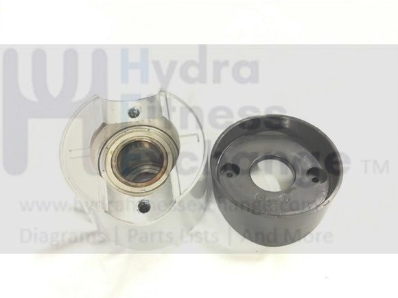 Matrix A3x-01 Elliptical Rotation Housing Assembly & Boot Swivel Axle 0000087749-hydrafitnessparts