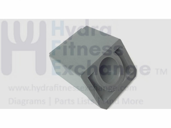 Matrix A5x A3x A3xe E3x Elliptical Rail Hook End Cap 1000209855-hydrafitnessparts