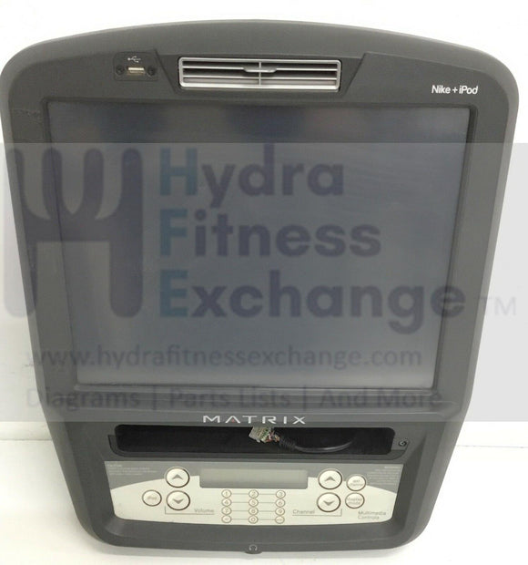 Matrix C7xe S7xe R7xe U7x Recumbent Bike Display Console Assembly ZMF4000335-hydrafitnessparts
