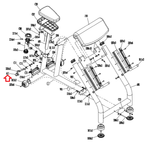 Matrix Commercial Strength System Adjustable Grip Handle Assembly 1000306099-hydrafitnessparts