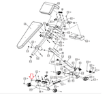 Matrix Commercial Strength System Stabilizer End Cap 1000312245-hydrafitnessparts