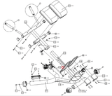 Matrix Commercial Strength System Storage Safety Latch Shock 1000334025-hydrafitnessparts