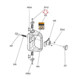 Matrix Commercial Strength System Warning Label Pull Pin 40X47 1000363349-hydrafitnessparts