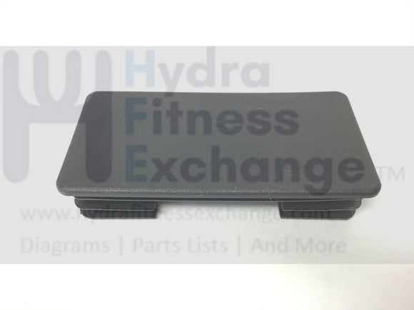 Matrix E3x-04 E3xe E5x E3x Elliptical Rectangle End Cap 1000302080-hydrafitnessparts