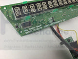 Matrix Elliptical Display Console Electronic Board 0000080050 or 037756-AA-hydrafitnessparts
