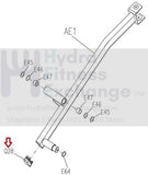 Matrix Fitness A3x-01 A5x A7xe Elliptical Link Arm End Cap 065383-AA-hydrafitnessparts